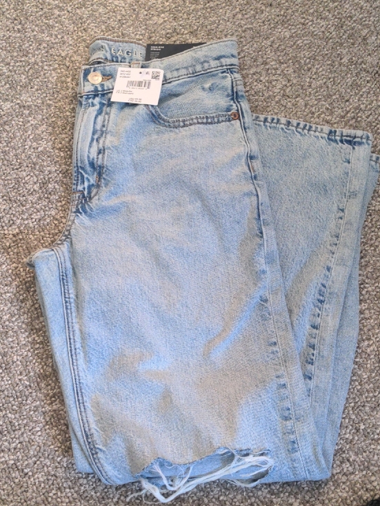 American Eagle Outfitters Denim - New American Eagle Strigid Ripped High Rise Stovepipe Jeans, 2 Regular